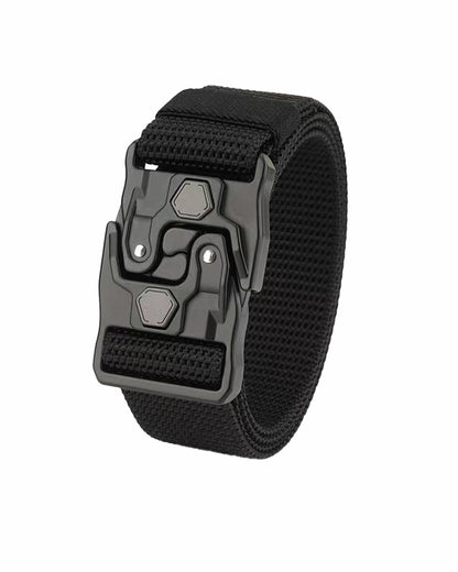 Quick-Release Webbed Tactical Stretch Belt