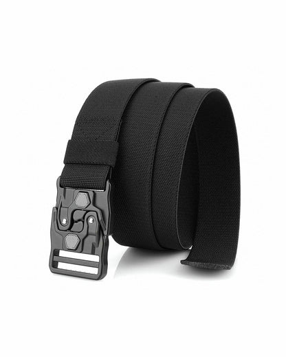 Quick-Release Webbed Tactical Stretch Belt