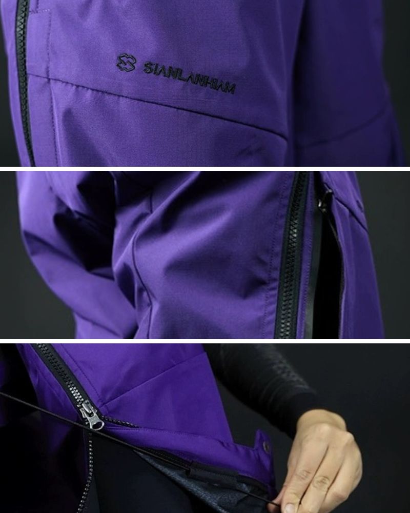 Quick-Release Zipper Waterproof Hiking Pants