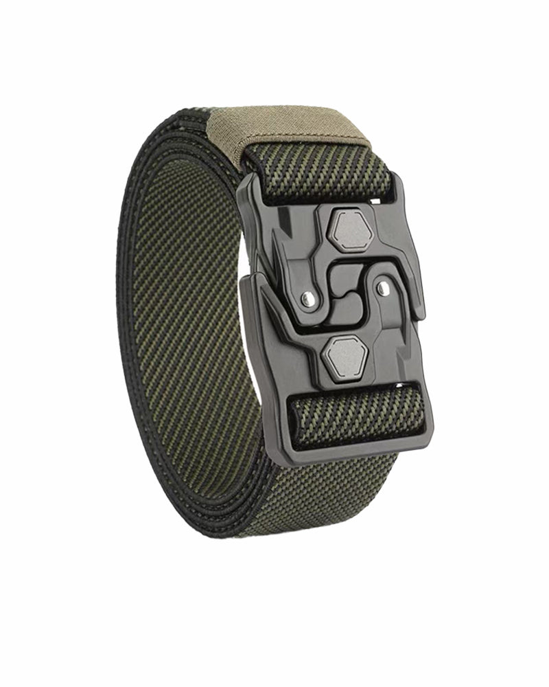 Quick-Release Webbed Tactical Stretch Belt