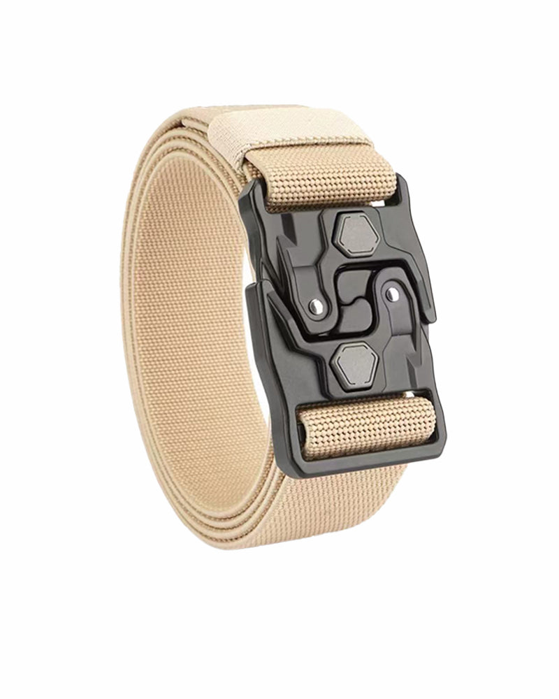 Quick-Release Webbed Tactical Stretch Belt