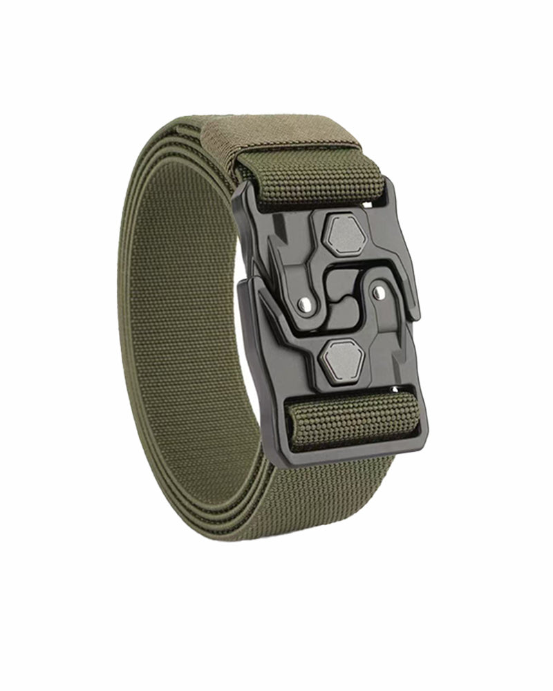 Quick-Release Webbed Tactical Stretch Belt