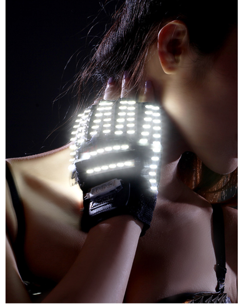 Rave Clothing Led Bar Stage Bikini Set