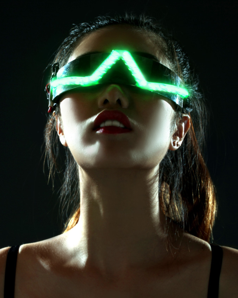 Rave Light Up LED Glasses