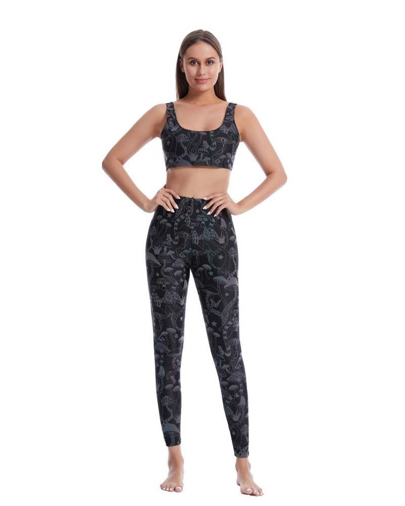 Reflective Rave Clothing Colorful Tank Leggings (Sold Separately)
