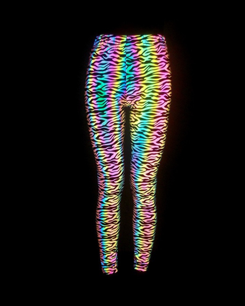 Reflective Rave Clothing Colorful Tank Leggings (Sold Separately)
