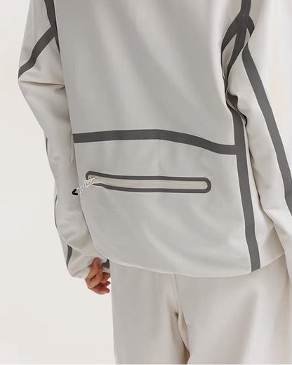 Reflective Water-Resistant Unisex Hiking Jacket