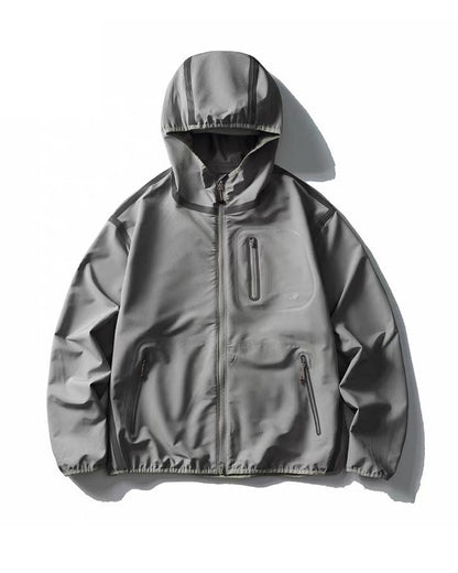 Reflective Water-Resistant Unisex Hiking Jacket