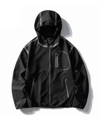Reflective Water-Resistant Unisex Hiking Jacket