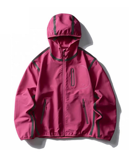 Reflective Water-Resistant Unisex Hiking Jacket