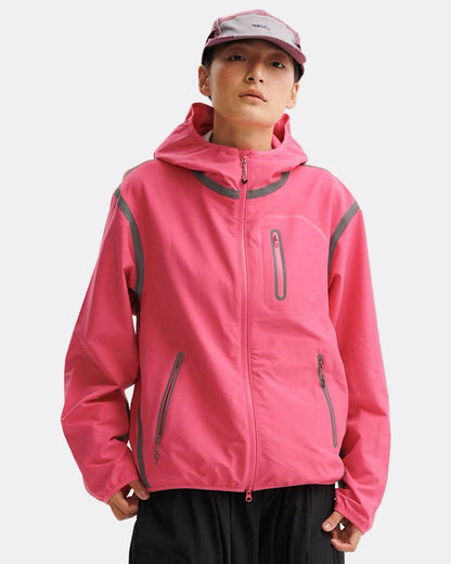 Reflective Water-Resistant Unisex Hiking Jacket