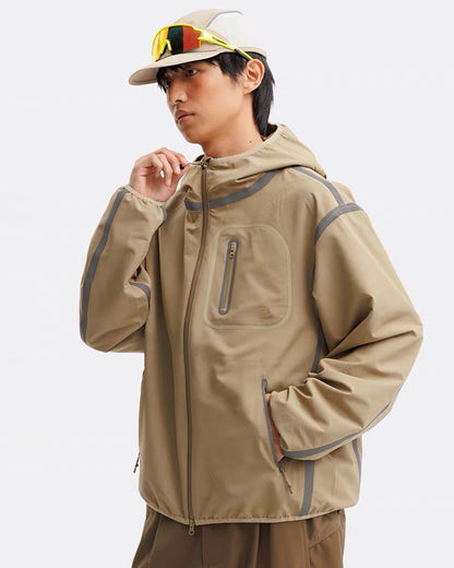 Reflective Water-Resistant Unisex Hiking Jacket