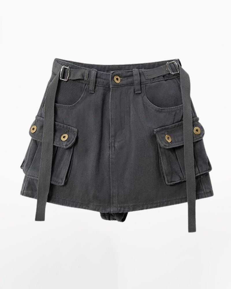 cargo skirt,cargo mini skirt,black cargo skirt,mini cargo skirt,cargo maxi skirt,cargo skirt long,cargo skirt mini,long cargo skirt,khaki cargo skirt,cargo skirt outfit,,a line skirt,techwear outfits,techwear fashion,casual techwear,techwear girls,techwear skirt,techwear women,skirt shorts,gray skirt