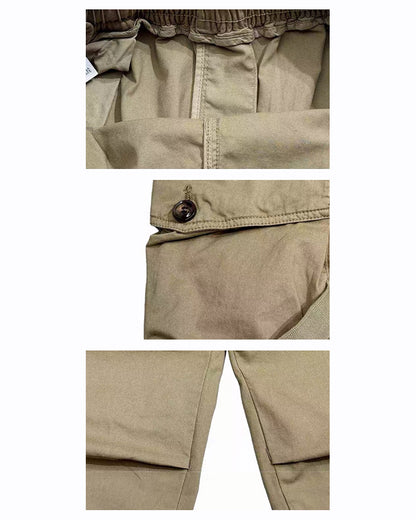 Retro Baggy Streetwear Wide Leg Cargo Pants