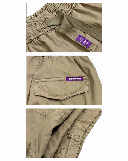 Retro Baggy Streetwear Wide Leg Cargo Pants