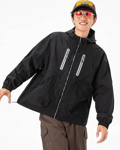 Ride Like the Wind Softshell Windbreaker Jacket