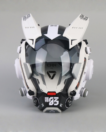 Sci-Fi Mechanical Cosplay Cyberpunk Helmet Mask