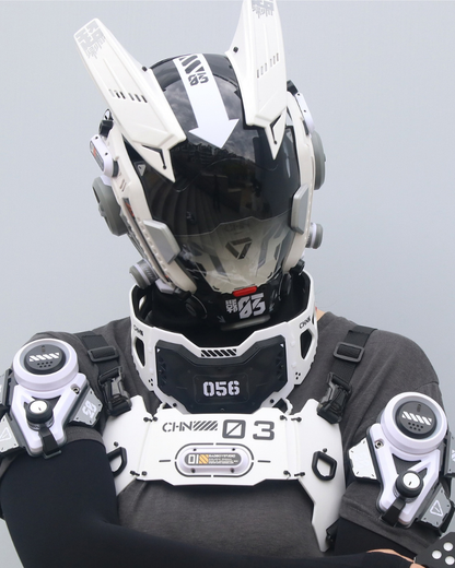 Sci-Fi Mechanical Cosplay Cyberpunk Helmet Mask