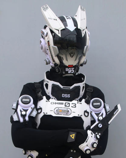 Sci-Fi Mechanical Cosplay Cyberpunk Helmet Mask