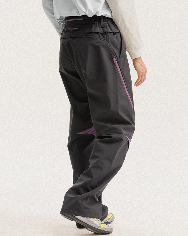 Outdoor Unisex Shell-Type Waterproof Functional Hiking Pants