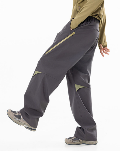 Outdoor Unisex Shell-Type Waterproof Functional Hiking Pants