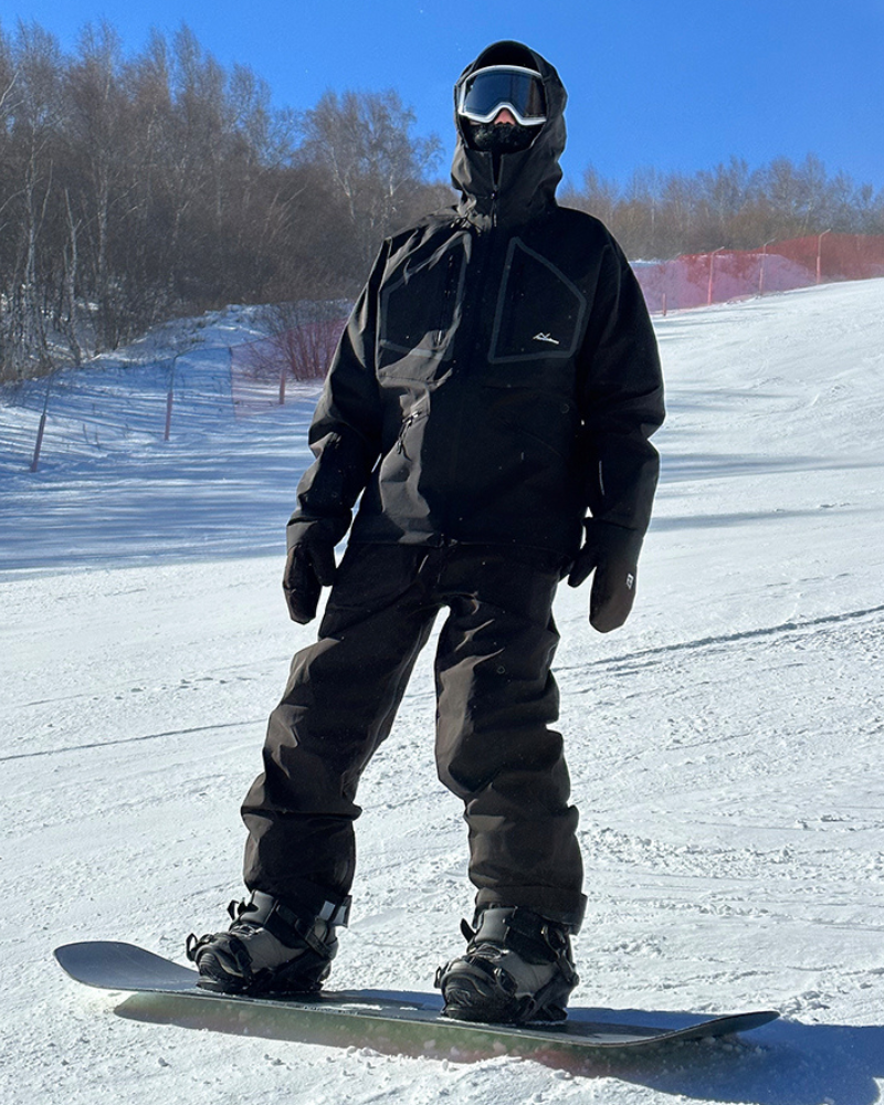 Ski Wear 3L Reversible Reflection Ski Jacket -Unisex