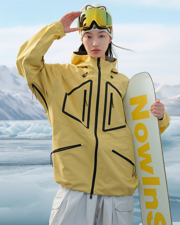 Ski Wear 3L Reversible Reflection Unisex Snow Jacket