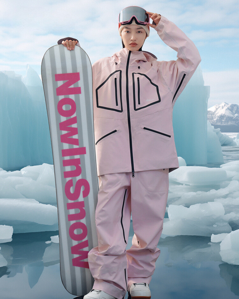 Ski Wear 3L Reversible Reflection Ski Jacket -Unisex