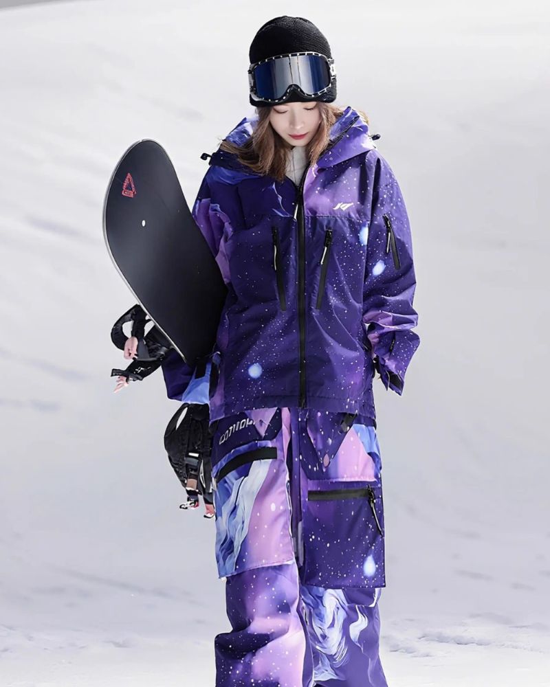 Ski Wear 3L Skateboard Snow Suit - Women&