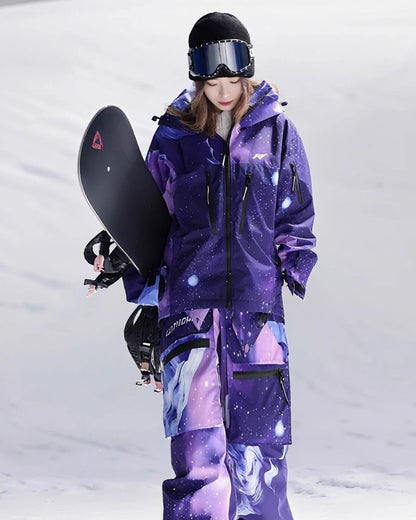 Ski Wear 3L Skateboard Snow Suit - Women&