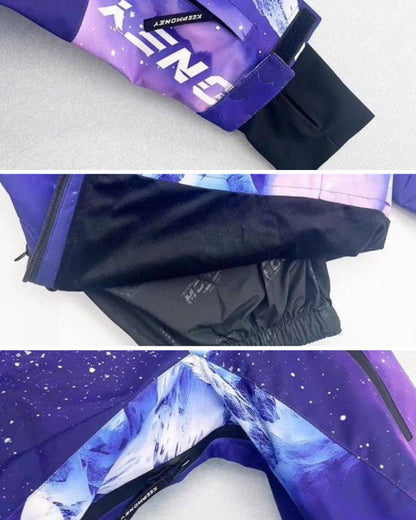 Ski Wear 3L Skateboard Snow Suit - Women&