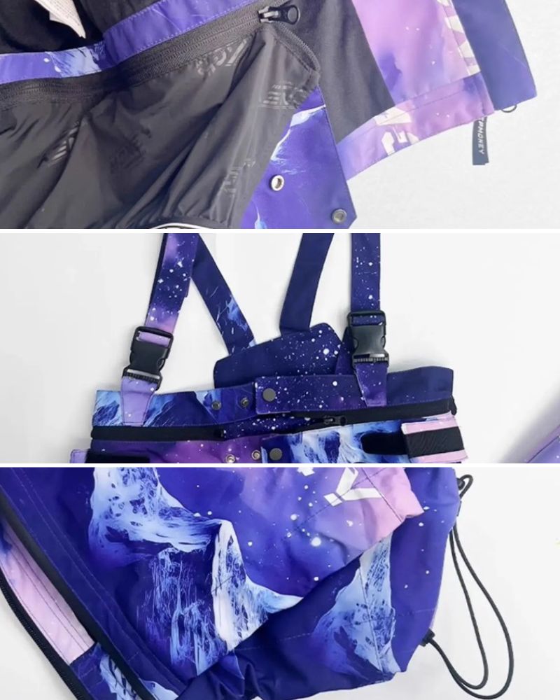 Ski Wear 3L Skateboard Snow Suit - Women&