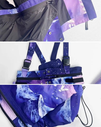 Ski Wear 3L Skateboard Snow Suit - Women&