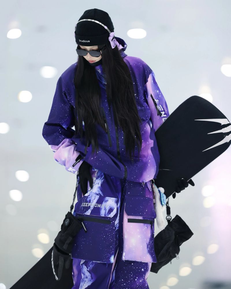 Ski Wear 3L Skateboard Snow Suit - Women&