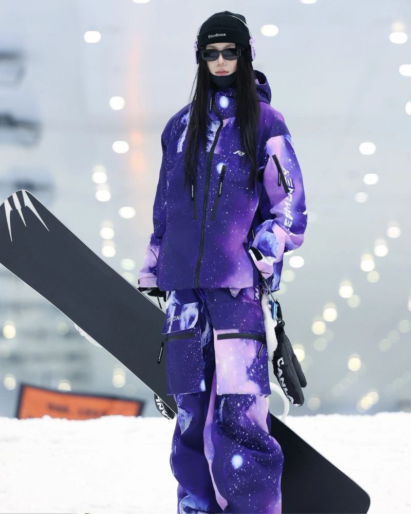 Ski Wear 3L Skateboard Snow Suit - Women&