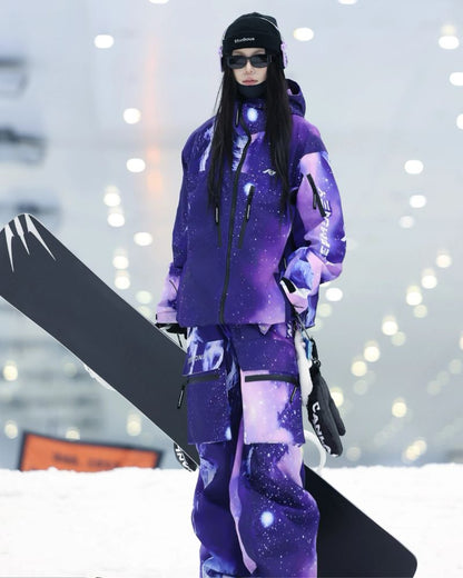 Ski Wear 3L Skateboard Snow Suit - Women&