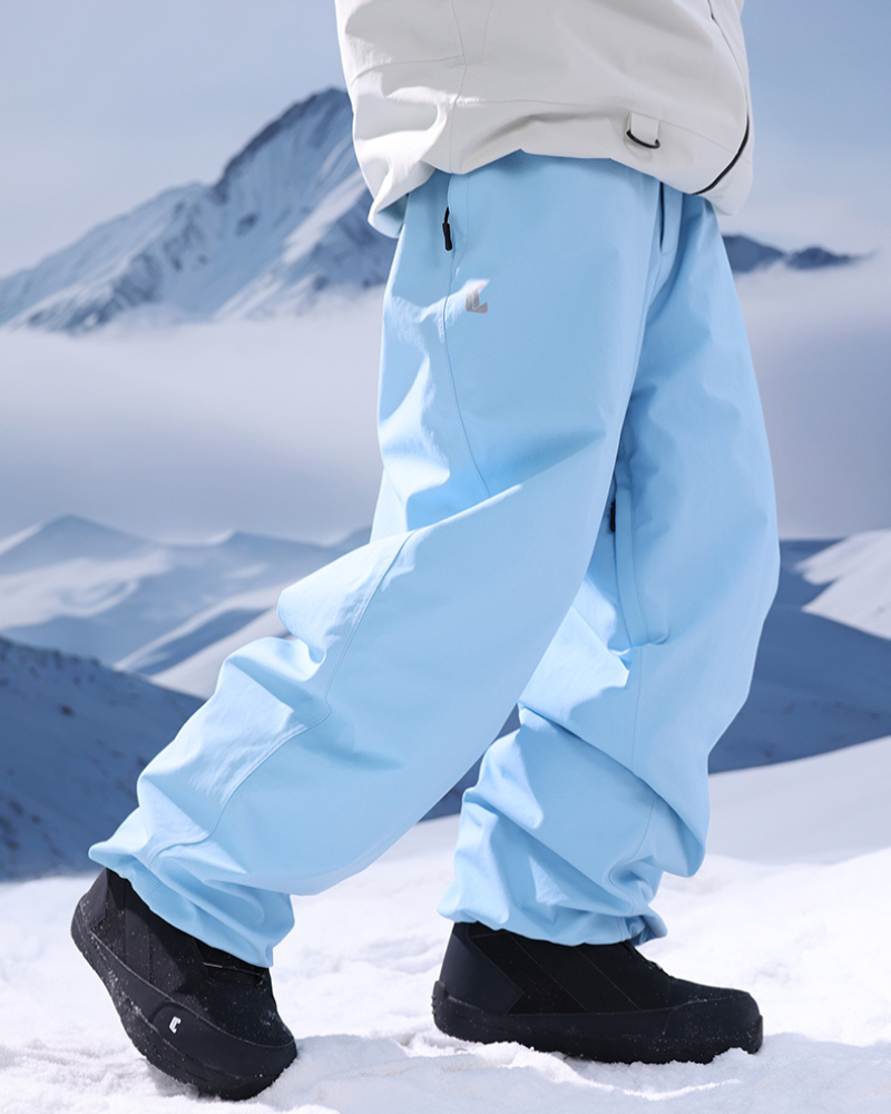 Ski Wear 3L Thick Baggy Snow Pants