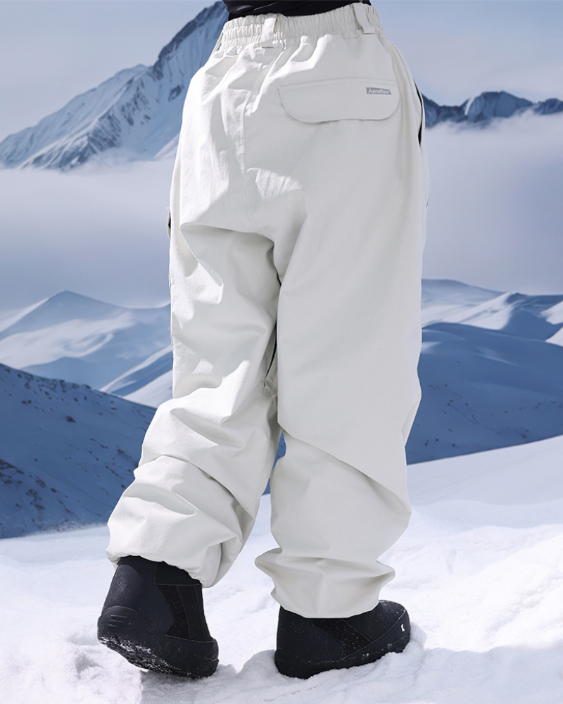 Ski Wear 3L Thick Baggy Snow Pants