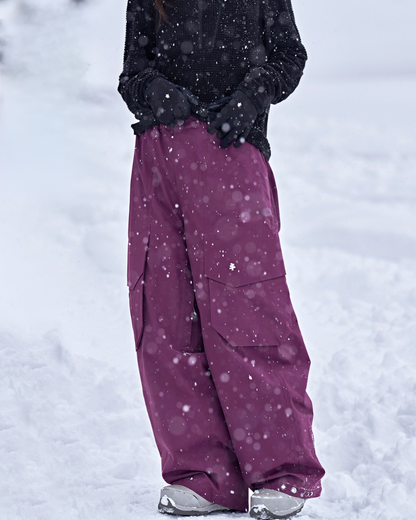 Ski Wear 3L Warm Waterproof Ski Jacket Cargo Pants Suit -Unisex (Single Unit Available)