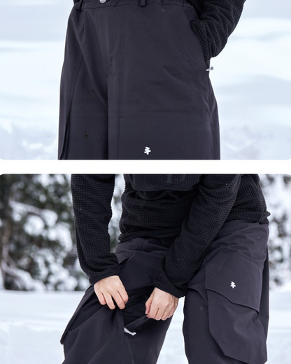 Ski Wear 3L Warm Waterproof Ski Jacket Cargo Pants Suit -Unisex (Single Unit Available)