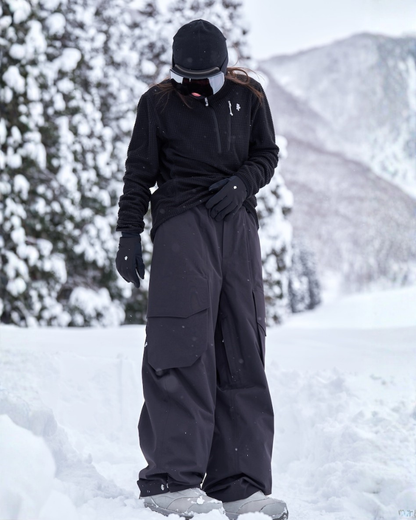 Ski Wear 3L Warm Waterproof Ski Jacket Cargo Pants Suit -Unisex (Single Unit Available)