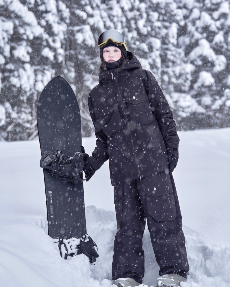 Ski Wear 3L Warm Waterproof Ski Jacket Cargo Pants Suit -Unisex (Single Unit Available)