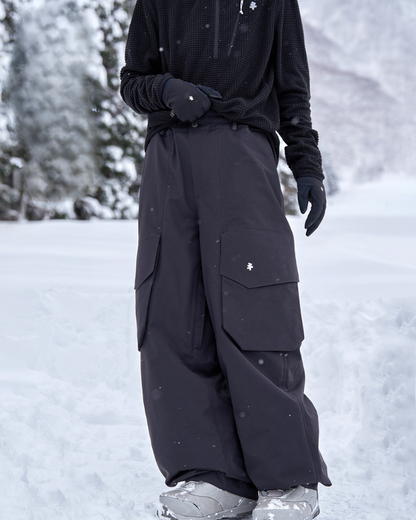 Ski Wear 3L Warm Waterproof Ski Jacket Cargo Pants Suit -Unisex (Single Unit Available)