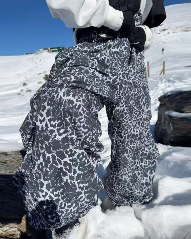 Ski Wear 3L Waterproof Cheetah Ski Pants - Unisex