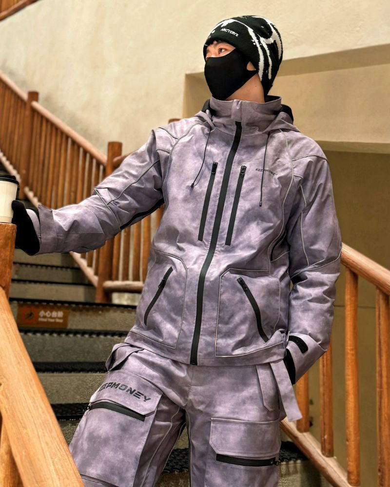 Ski Wear 3L Waterproof Snow Suit -Unisex (Single Unit Available)