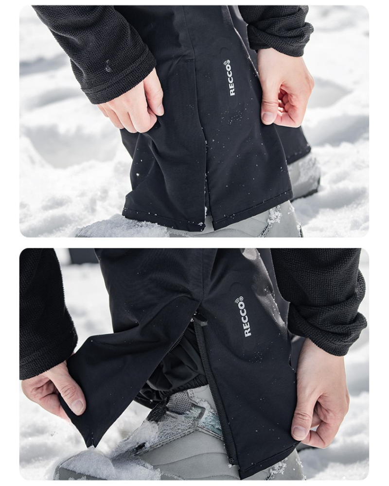 Ski Wear 3L Waterproof Warm Snowboard Ski Pants - Unisex