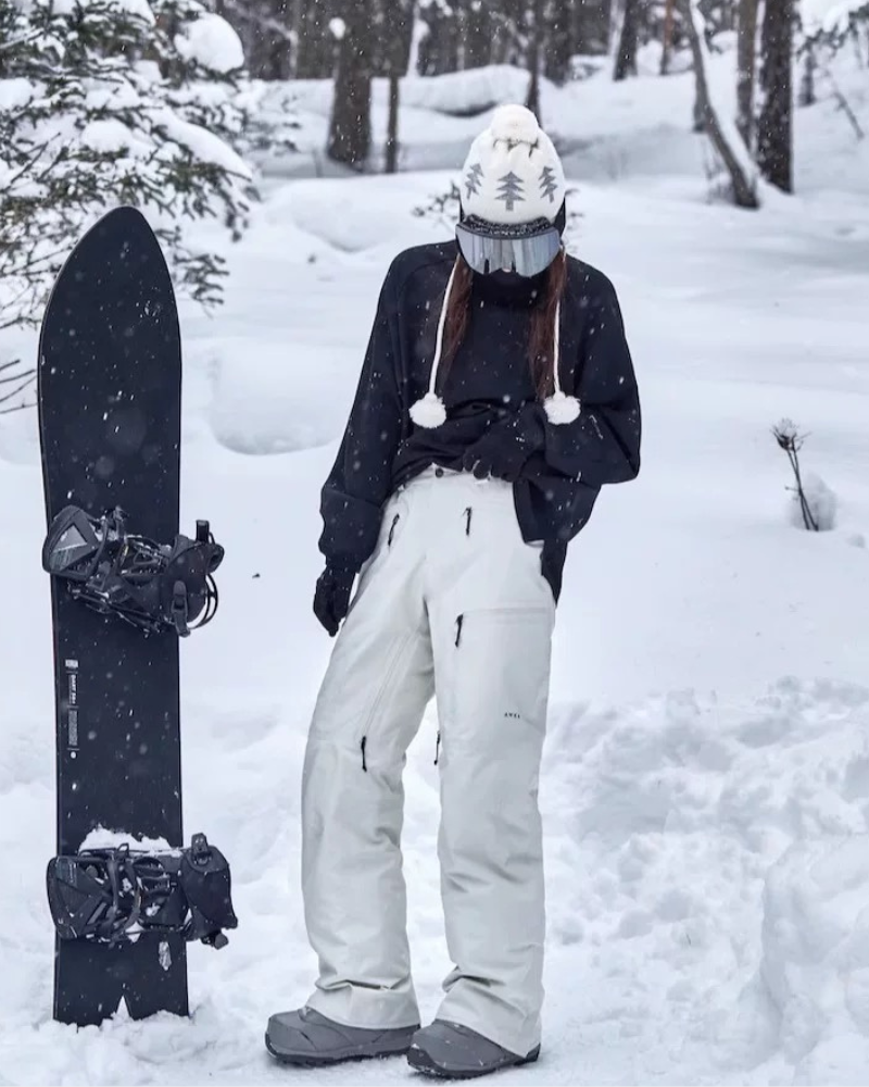 Ski Wear 3L Waterproof Warm Snowboard Ski Pants