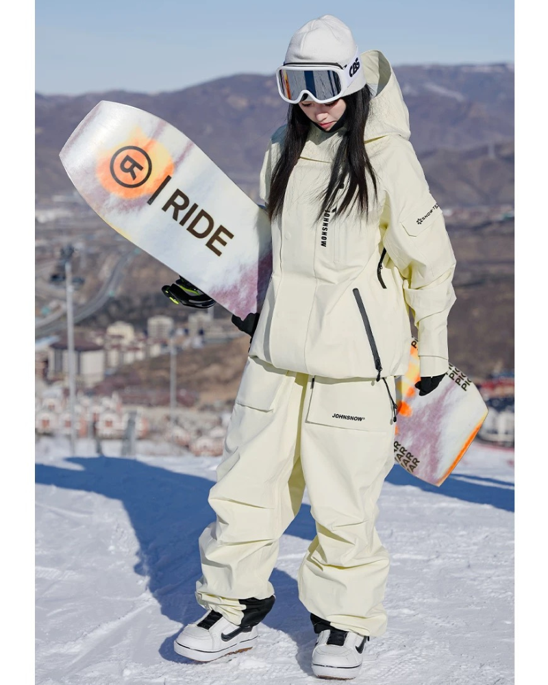 Ski Wear 3L Waterproof Windproof Hardshell Snowboard Suit -Unisex