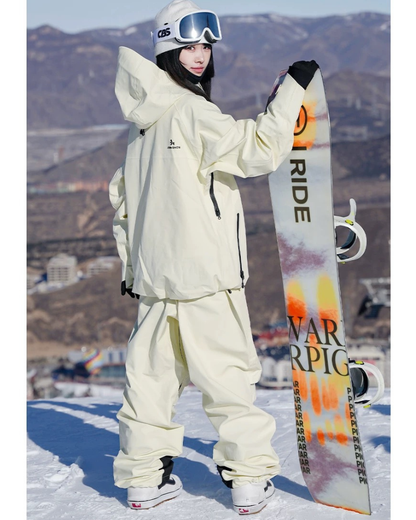 Ski Wear 3L Waterproof Windproof Hardshell Snowboard Suit -Unisex