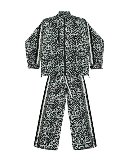 Ski Wear 3L Windproof Waterproof Leopard Ski Jacket &amp; Pants Set -Unisex